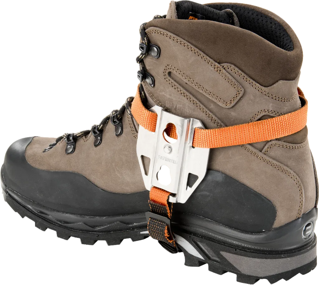 Skylotec QT UNIVERSAL Halterung - Montageansicht an Schuh oder Stiefel - imagen 4