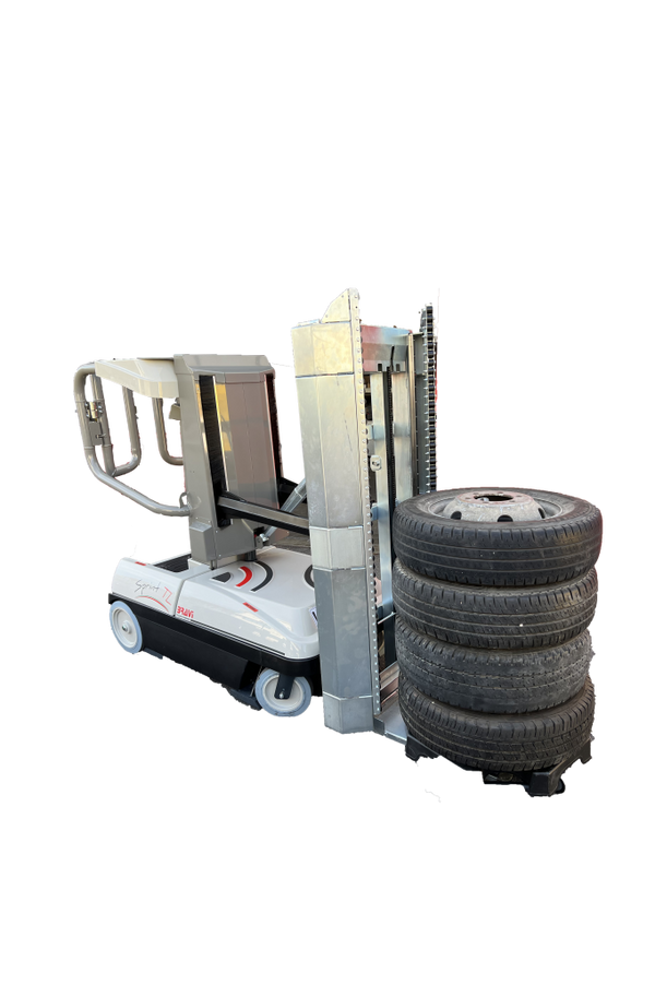 Bravi Sprint TL | Mobiler Kommissionierer für Autoreifen – – Jetzt erhältlich im MTN Shop DE.