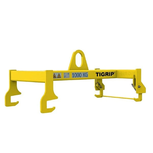 Tigrip® TTS Gitterboxtraverse – Tigrip® TTS Gitterboxtraverse Tragfähigkeit Tragfähigkeit 1.000 - 3.000kg Die vornehmlich mit Gabelstaplern bewegten NormGitterboxen nach DIN 15155 sind so stabil, dass sie von Traversenhaken am oberen Rahmen aufgenommen, mittels Kran gehoben und hängend transportiert werden können. – Jetzt erhältlich im MTN Shop DE.