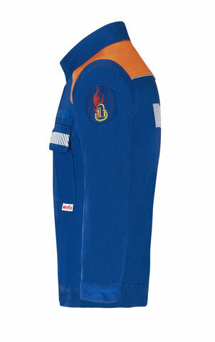 Watex Jugendfeuerwehr-Blouson aus Baumwollmischgewebe mit segmentierter Bestreifung – zweites Bild