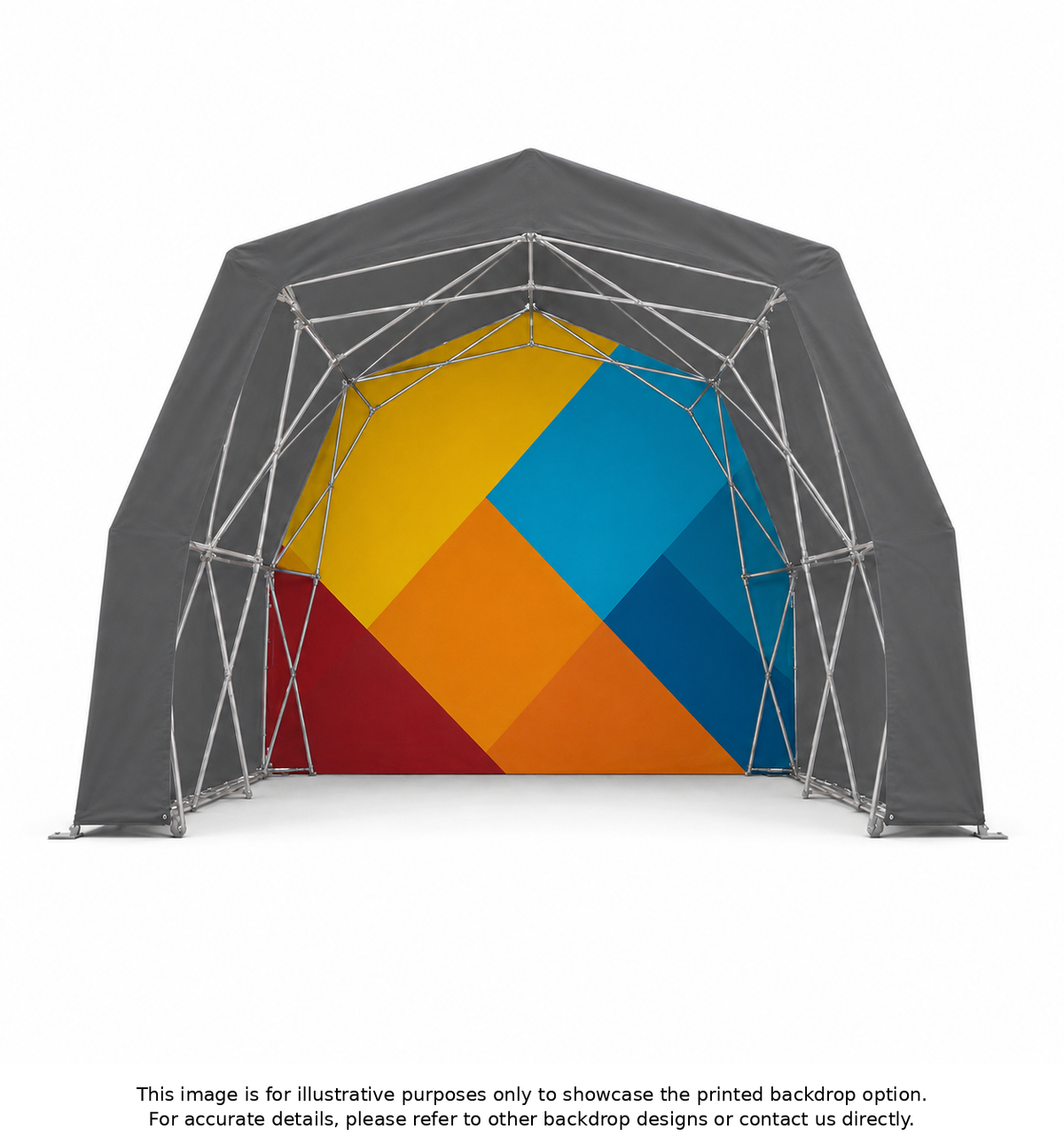 konligo the tent backdrop printed - imagen 4