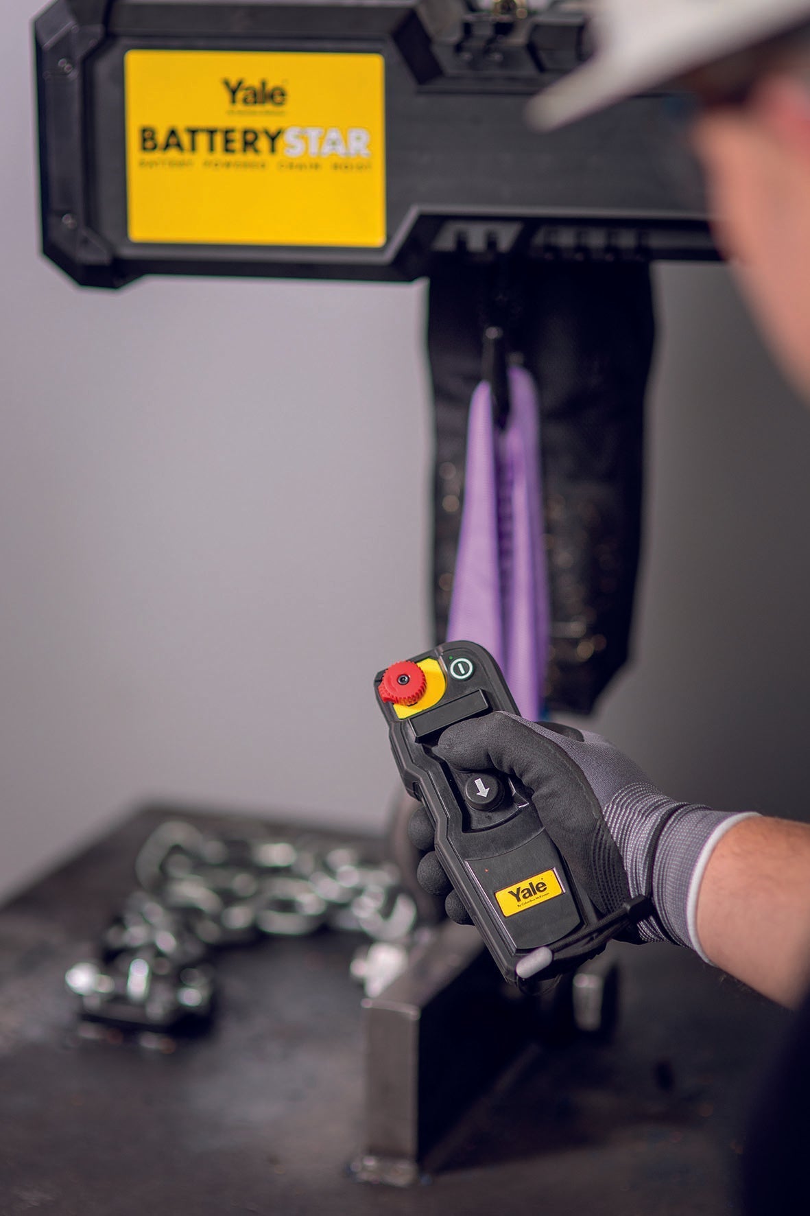 Yale BatteryStar ™ - Akkubetriebener Kettenzug – – Jetzt erhältlich im MTN Shop DE. - imagen 6