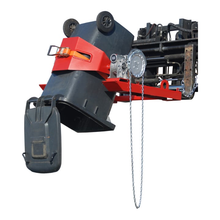 Bauer barrel tipper FLEX-K - Bauer - fire red RAL 3000 - barrel handling - MTN Shop DACH - imagen 5