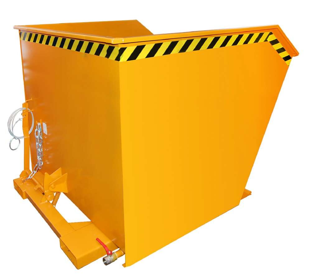 Контейнер для стружки Bauer SGU 200 - Bauer - жовто-помаранчевий RAL 2000 - контейнер - MTN Shop DACH - imagen 2