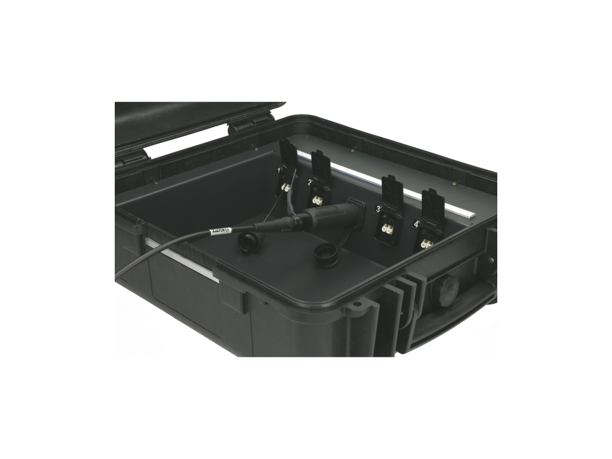 Klotz SmartBeam OCTO - 4x LC duplex, волоконно-оптичний розподіл сигналу, корпусна версія FiberEXplorer - Multimode – – Тепер доступний у MTN Shop DE. - imagen 2