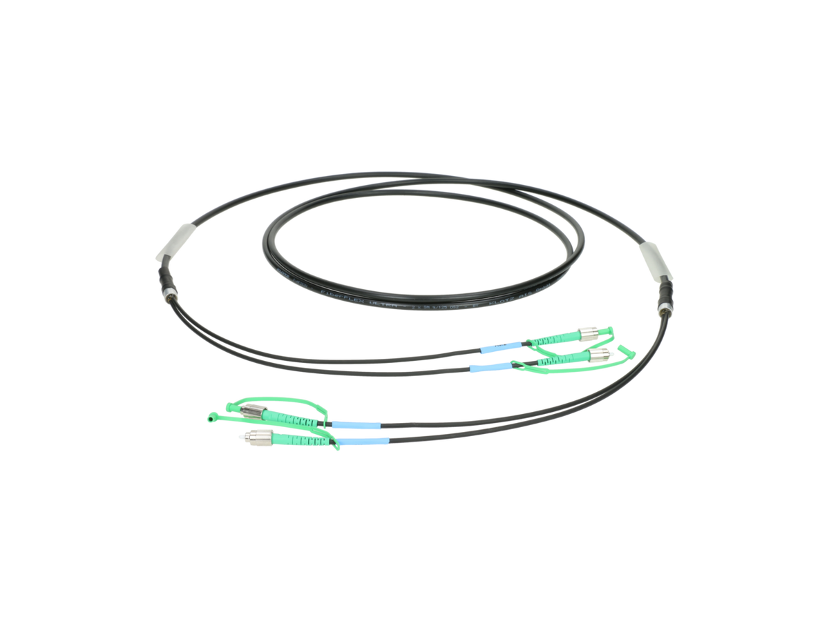 Klotz 2x FC/APC auf 2x FC/APC breakout patch kabel FiberLink - Single-Mode OS2 – – Jetzt erhältlich im MTN Shop DE.