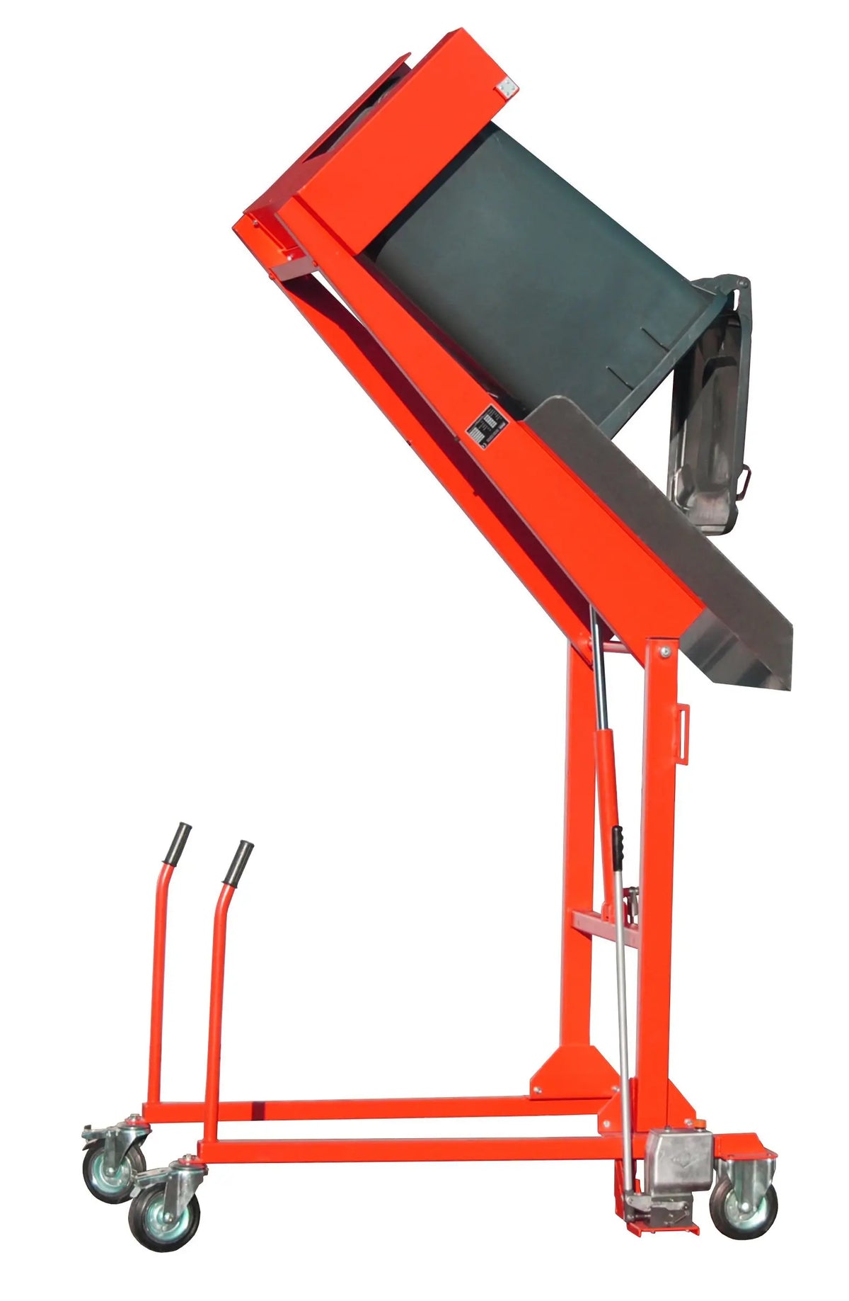 Bauer Mülltonnen-Kippstation MKS-H - Bauer - Feuerrot RAL 3000 - Mülltonnen-Handling - MTN Shop DACH - imagen 3