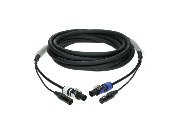 Klotz DMX & strom 3G1.5 hybrid kabel XLR 5p + powerCON – – Jetzt erhältlich im MTN Shop DE.