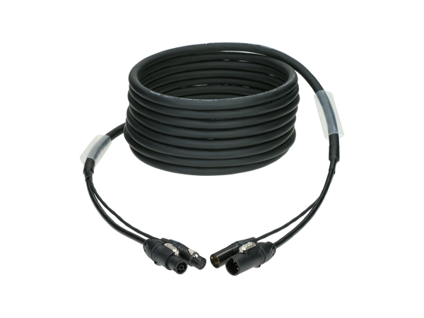 Klotz DMX & strom 3G1.5 hybrid kabel XLR 5p + powerCON TRUE1 – – Jetzt erhältlich im MTN Shop DE.