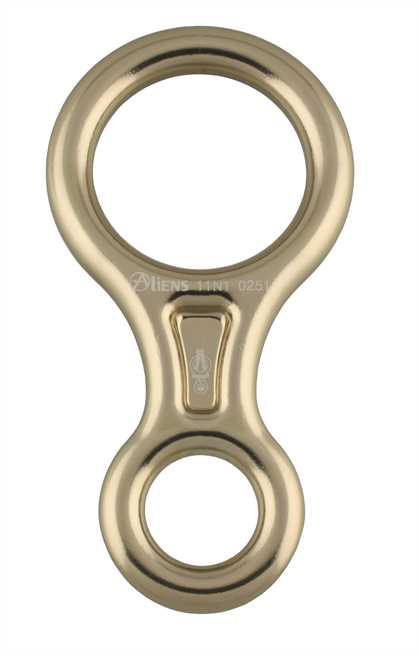 Aliens Abseilachter Classic – Klassischer Abseilachter aus Aluminium mit 30 kN Bruchlast. Vielseitig einsetzbar für Klettern, Baumpflege & Rettung. Jetzt bestellen und Seiltechnik meistern! – Jetzt erhältlich im MTN Shop DE. - imagen 6