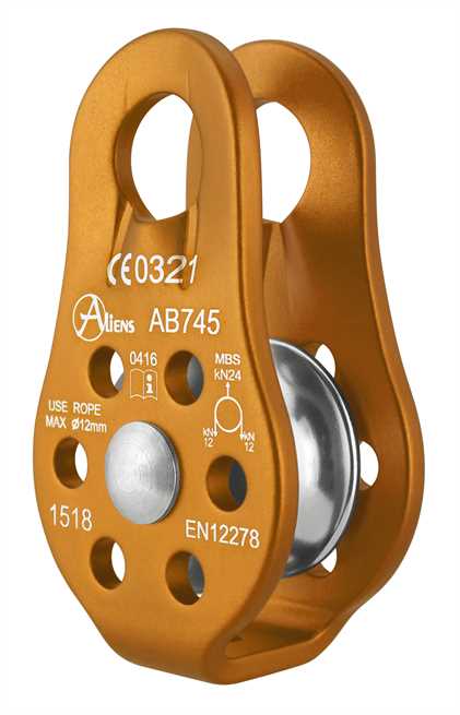 Aliens Umlenkrolle Fixed Std. Pulley 24kN – – Jetzt erhältlich im MTN Shop DE. - imagen 2