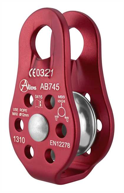 Aliens Umlenkrolle Fixed Std. Pulley 24kN – – Jetzt erhältlich im MTN Shop DE. - imagen 7