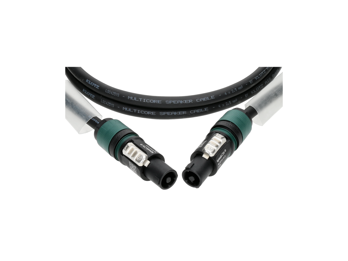 Klotz L42Y Speaker Cable Black – Високоякісне аудіо з’єднання – – Тепер доступно в MTN Shop DE. - imagen 2