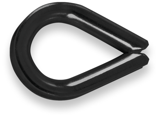 Safetex Kauschen DIN 6899 Typ BF, schwarz passiviert