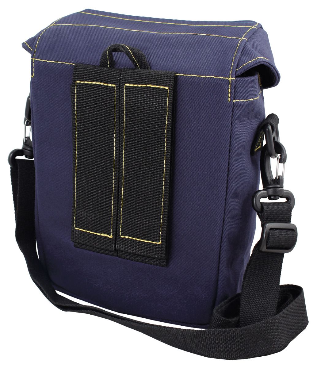 TEE-UU IFAK RADIO Chest Rig Schwarz - Geöffnet leer mit Halteschlaufen und Elastikbändern - imagen 3