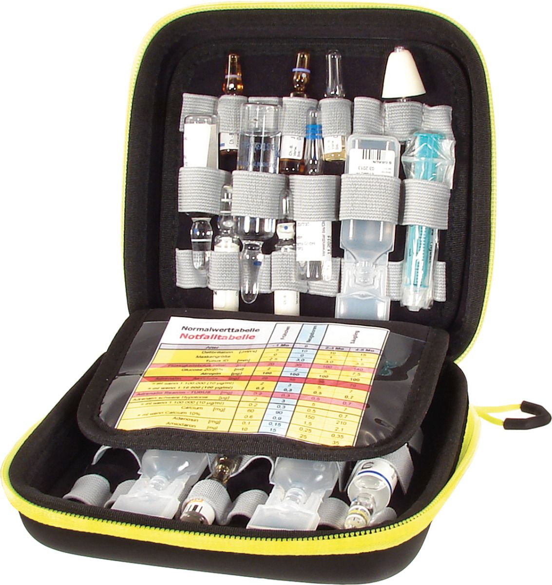 TEE-UU AMPUSAFE XL Ampullarium Schwarz - Geöffnet leer Innenaufteilung - imagen 21