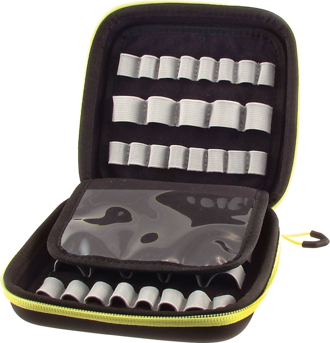 TEE-UU AMPUSAFE XL Ampullarium Schwarz - Geöffnet leer Innenaufteilung - imagen 23