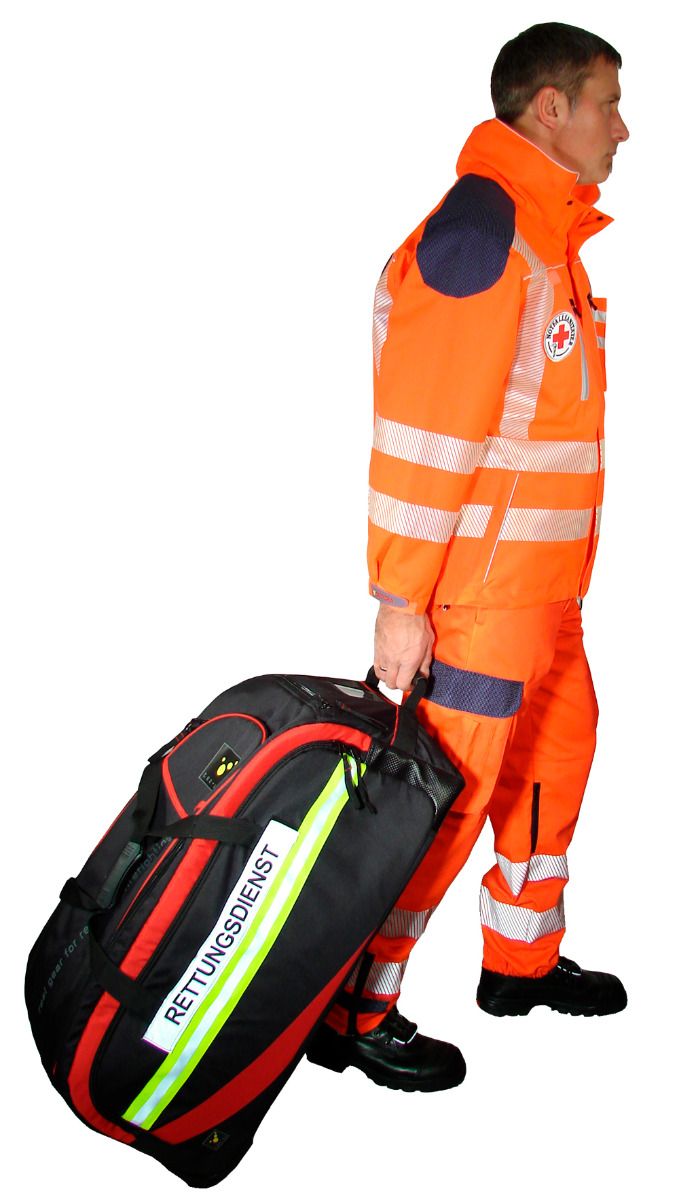 TEE-UU TROLLEYBAG im Einsatz Rettungsdienst - Mit RETTUNGSDIENST Reflexstreifen - imagen 7
