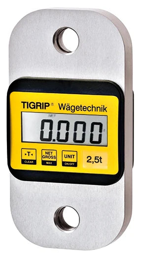 Yale TZL Zugkrafttaufnehmer mit Digitalanzeige – Das Yale Lastmessgerät TZL ist ein kompaktes Messgerät zum Wiegen von Lasten. Das Modell TZL ist die Standardausführung mit digitaler Anzeige und das Modell TZR ist mit einer Funkfernsteuerung ausgestattet.Aufgrund ihrer Flexibilität sind diese Lastmessgeräte für eine Vielzahl von Anwendungen geeignet. Ob als konventionelle Kranwaage oder zur Messung von Kräften, sie sind die wirtschaftliche Wahl für verschiedene Anwendungen. – Jetzt erhältlich im MTN Shop DE