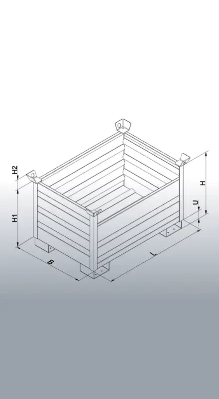 Vollwand-Stapelpalette 1322 datasheet
- imagen 9