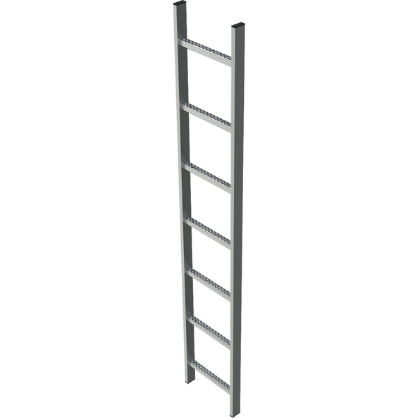Schachtleiter, Stahl, 400 mm lichte Breite Hauptbild Zarges