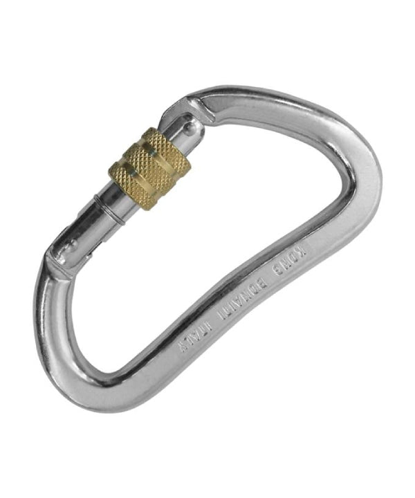 KONG - сталевий карабін HEAVY DUTY PLUS screw - срібло - Kong - карабін - MTN Shop DACH