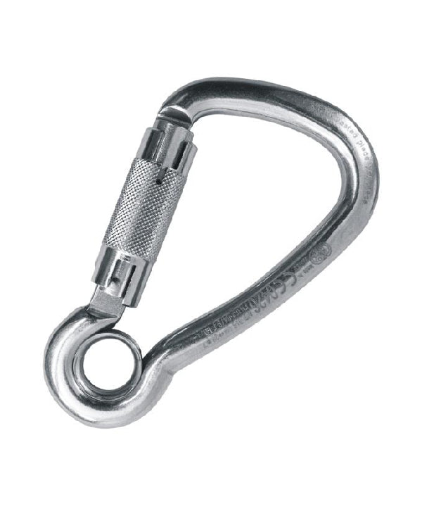 KONG - Карабін HARNESS EYE - AUTO BLOCK - нержавіюча сталь - 120 мм (VS=15 штук) - Kong - Карабін - MTN Shop DACH