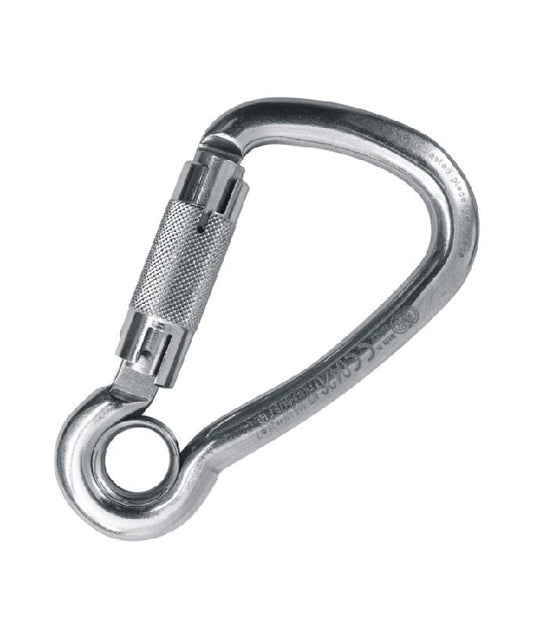 KONG - Karabiner HARNESS EYE - AUTOBLOCK - stainless steel - 120 mm (VE=15 Stü) - Kong - Karabiner - MTN Shop DACH
