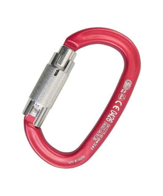 KONG - Karabiner OVALONE trilock - Kong - Rot/Silber/Silber - Karabiner - MTN Shop DACH