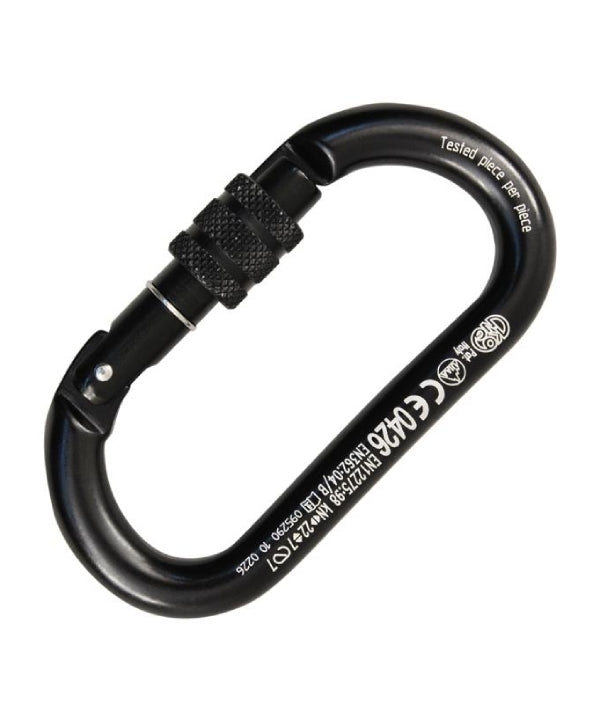 KONG - Карабін OVAL ALU CLASSIC гвинт - Kong - Повністю чорний - Карабін - MTN Shop DACH - imagen 3