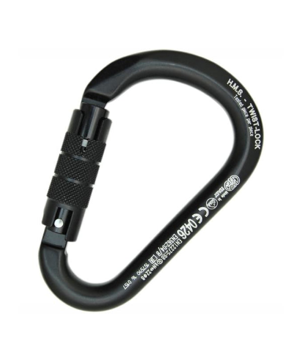 KONG - алюмінієвий карабін HMS CLASSIC twistlock - Kong - чорний - карабін - MTN Shop DACH - imagen 3