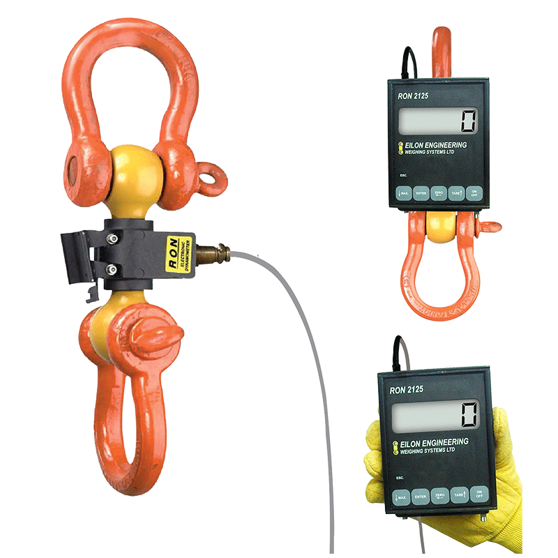 Eilon Engineering Ron Crane Scales™ Ron 2125 Kabelgebundene Leistungsbremse mit aufsteckbarem 1"/25mm Display – – Jetzt erhältlich im MTN Shop DE. - imagen 3