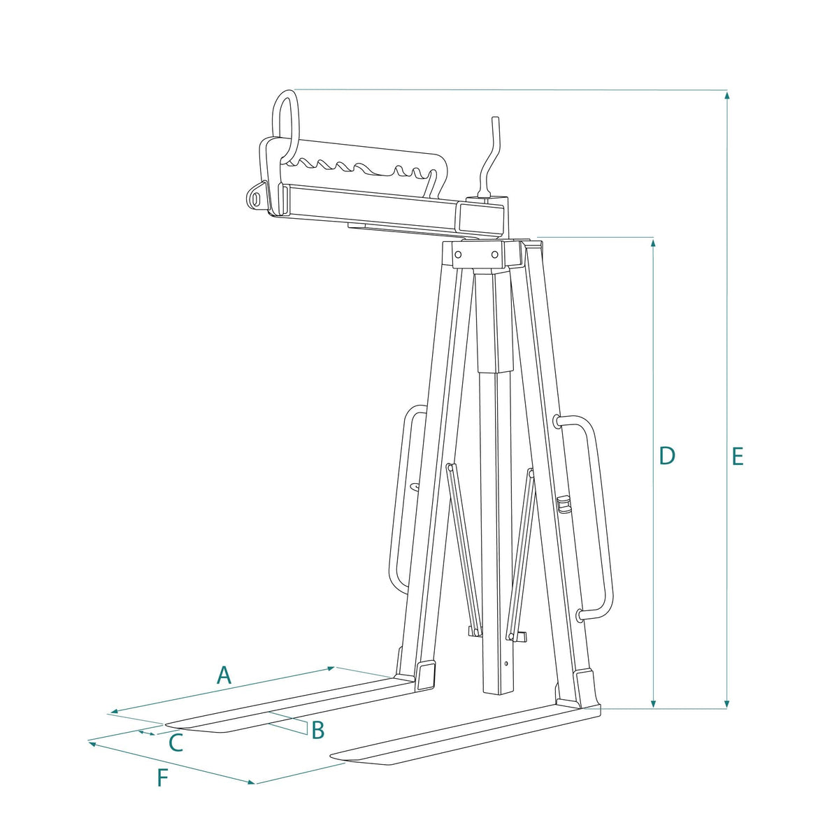 Boscaro Manueller Ausgleich der Krangabel MBACR - imagen 2