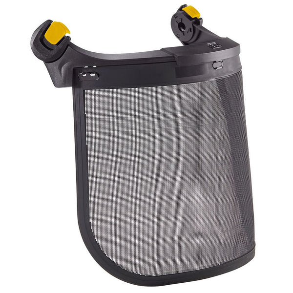 Козирок Petzl VIZEN Mesh для шоломів VERTEX & STRATO - повний козирок для догляду за деревами з системою EASYCLIP для шоломів VERTEX і STRATO. Козирок VIZEN MESH для лісівників захищає від летючої стружки та осколків. Лінзи, що закривають обличчя, забезпечують комплексний захист і широке поле зору. Завдяки системі кріплення EASYCLIP козирок можна швидко і легко прикріпити до шоломів VERTEX і STRATO. – Тепер доступний у MTN Shop DE.