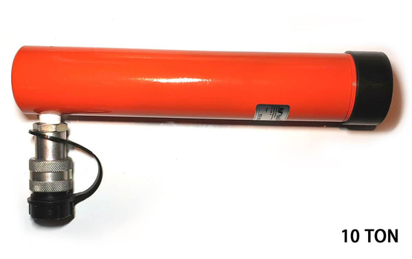 Yale Hydraulik Universal-Zylinder YS – Diese robusten Hydraulikzylinder zeichnen sich durch eine extrem gute Seitenlastverträglichkeit aus und sind sehr handlich, da sie über Federrückzug und nur einen Schlauchanschluss verfügen.Universal-Zylinder sind für alle Arbeiten einsetzbar, bei denen es auf hohe Kraft und geringe Abmessungen ankommt, wie z.B. Auspressen von Wellen, Richten von Schweißkonstruktionen, Anheben, Ausrichten, Abstützen, Wiegen etc. bzw. für alle universellen Montage- und Reparaturarbeiten