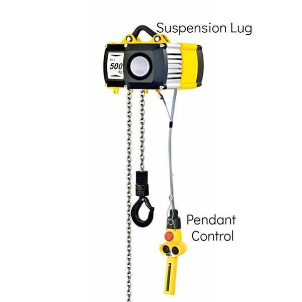 Yale Electric Chain Hoist (CPV/CPVF). Supplied by MTN Shop EU