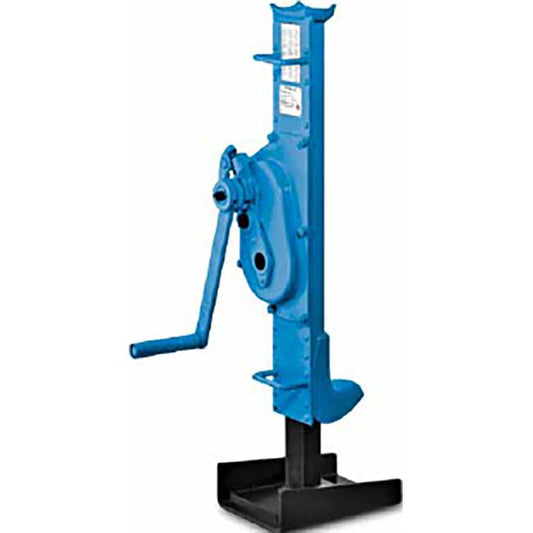 Pfaff-silberblau Gleishebewinde RSJ 50 (5.000 kg) – Mit dieser Winde lassen sich Bahnschienen auch unter widrigen Bedingungen schnell und sicher anheben. Der schuhähnliche Fuß mit verbreiterter Auflagefläche ermöglicht es, die Winde zwischen den Schwellen und Gleisen anzusetzen. Erfahren Sie mehr! – Jetzt erhältlich im MTN Shop DE.