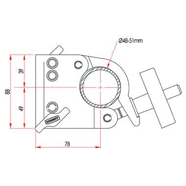 Doughty Barrel Socket Clamp - Doughty Engineering - Такелажне обладнання - MTN Shop DACH - imagen 3