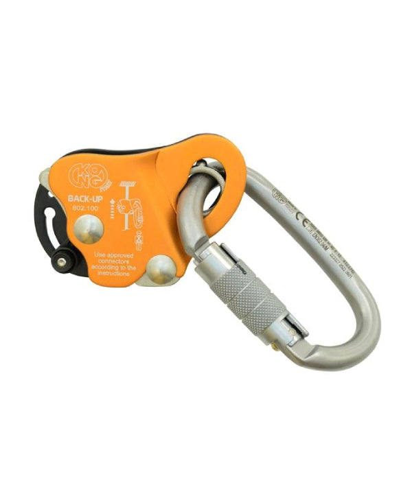 KONG - mitlaufendes Auffangerät BACK-UP - Karabiner TWISTLOCK - Kong - Karabiner - MTN Shop DACH