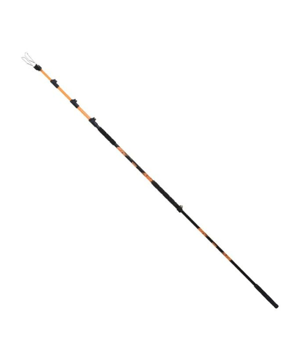 KONG - Teleskopstange BAMBOO - schwarz/orange