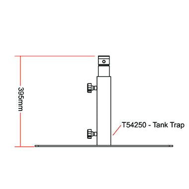 Модульний адаптер Doughty Drop Arm Tanktrap Adapter (алюміній) - Doughty Engineering - Такелажне обладнання - MTN Shop DACH - imagen 3