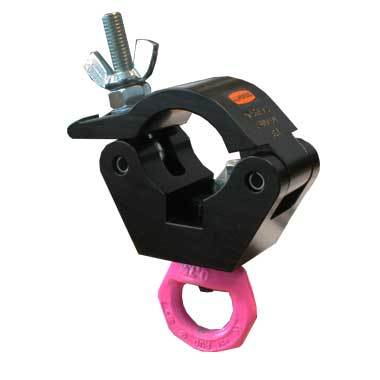 Doughty Augenklemme: 48mm Hängeklemme mit SWL 750kg - Doughty Engineering - Schwarz - Rigging-Geräte - MTN Shop DACH - imagen 2