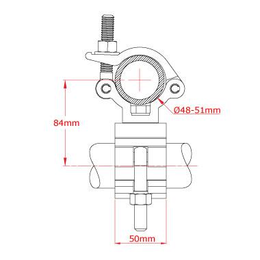 Doughty-Drehkupplung 48mm Leichtgewicht - Doughty Engineering - Rigging-Geräte - MTN Shop DACH - imagen 6