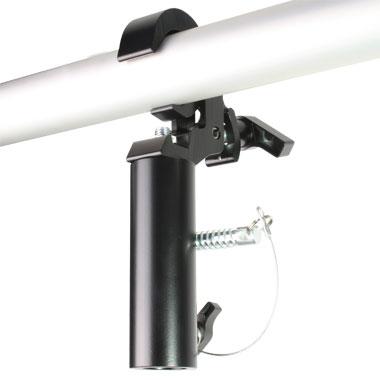 Doughty Schnellabzugsklemme 38-51mm Slimline mit Halterung - Doughty Engineering - Rigging-Geräte - MTN Shop DACH