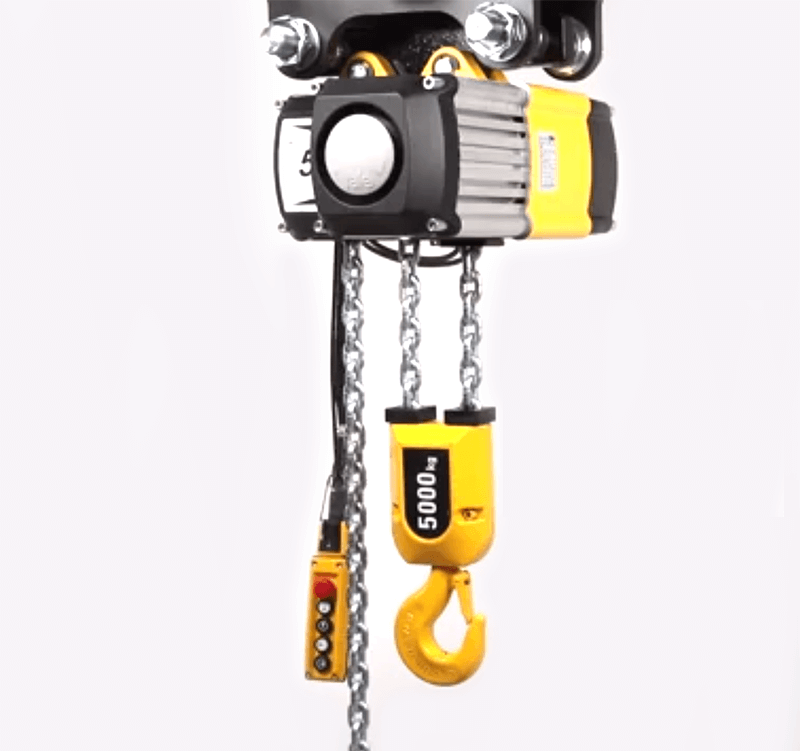 Yale Electric Chain Hoist 5 Ton (5000Kg), 4m/min (CPVF). Supplied by MTN Shop EU