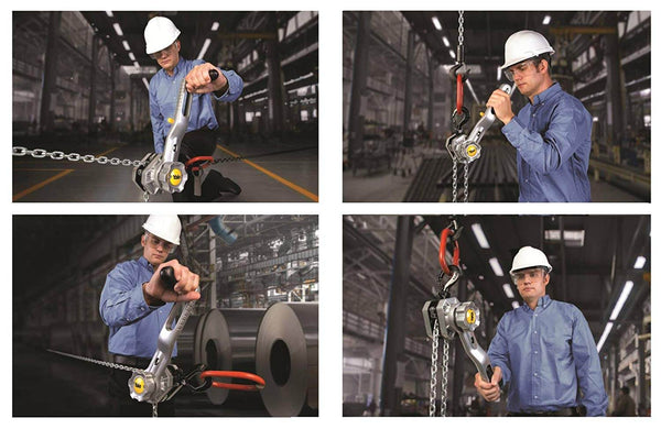 Yale ERGO 360 (Ratchet Lever Hoist). Capacity: 750kg-6000kg. Supplied by MTN Shop EU