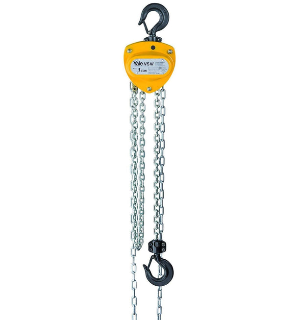 Yale VSIII 1 Ton Chain Block. Supplied by MTN Shop EU
