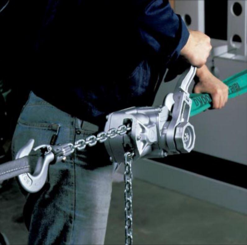 Yale Lever Hoist (Model AL) Pulling Applications. Capacity: from 750kg to 3000kg. Supplied by MTN Shop EU