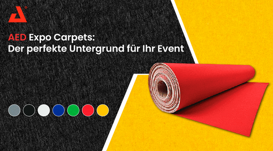 AED Expo Carpets: Der perfekte Untergrund für Ihr Event