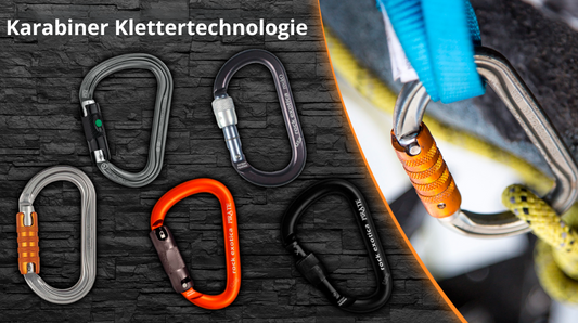 Alles zur Karabiner Klettertechnologie